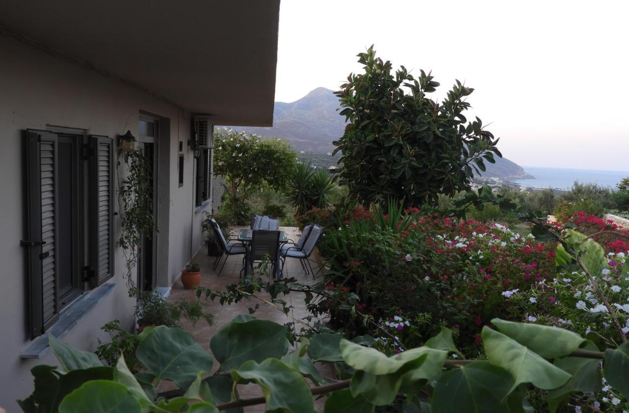 Villa Chrissi'S House With Garden And Sea View Zerviana à Kíssamos Extérieur photo