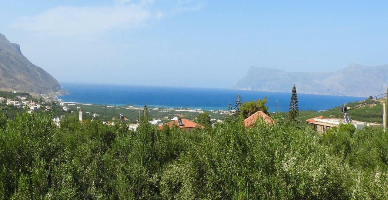 Villa Chrissi'S House With Garden And Sea View Zerviana à Kíssamos Extérieur photo